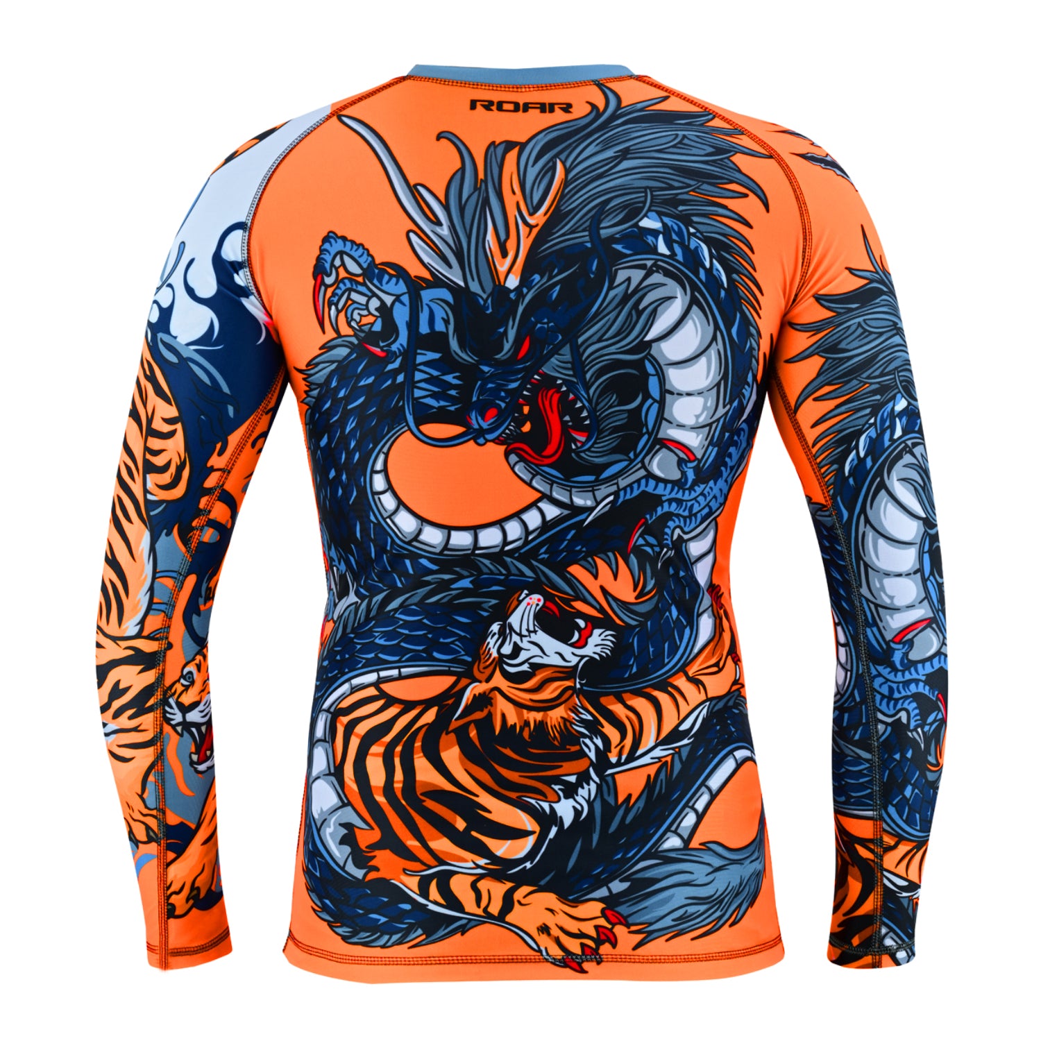 Kids MMA Rash Guard Tiger Dragon - Roar-int