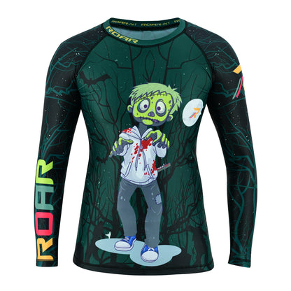 Kids MMA Rash Guard Zombie - Roar-int