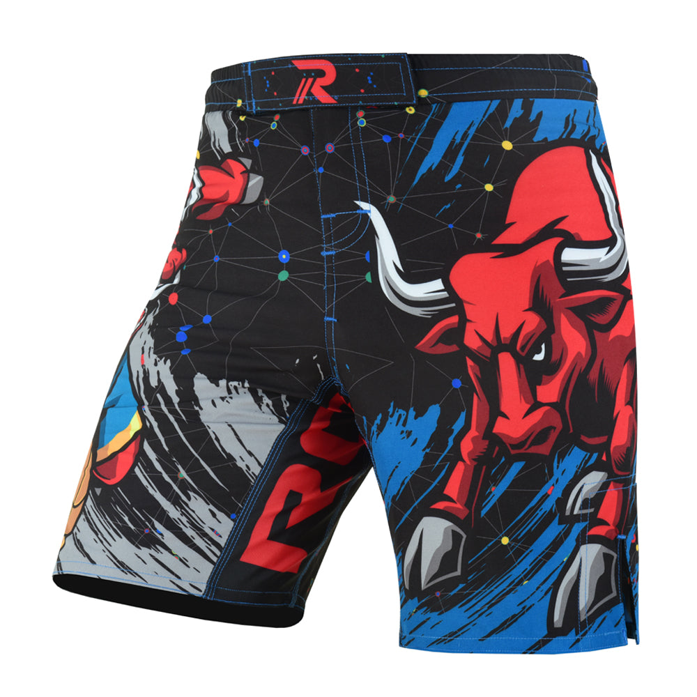 ROAR Kids MMA Shorts & Rashguard Cage Athletic Grappling Muay Thai Trunk Shorts