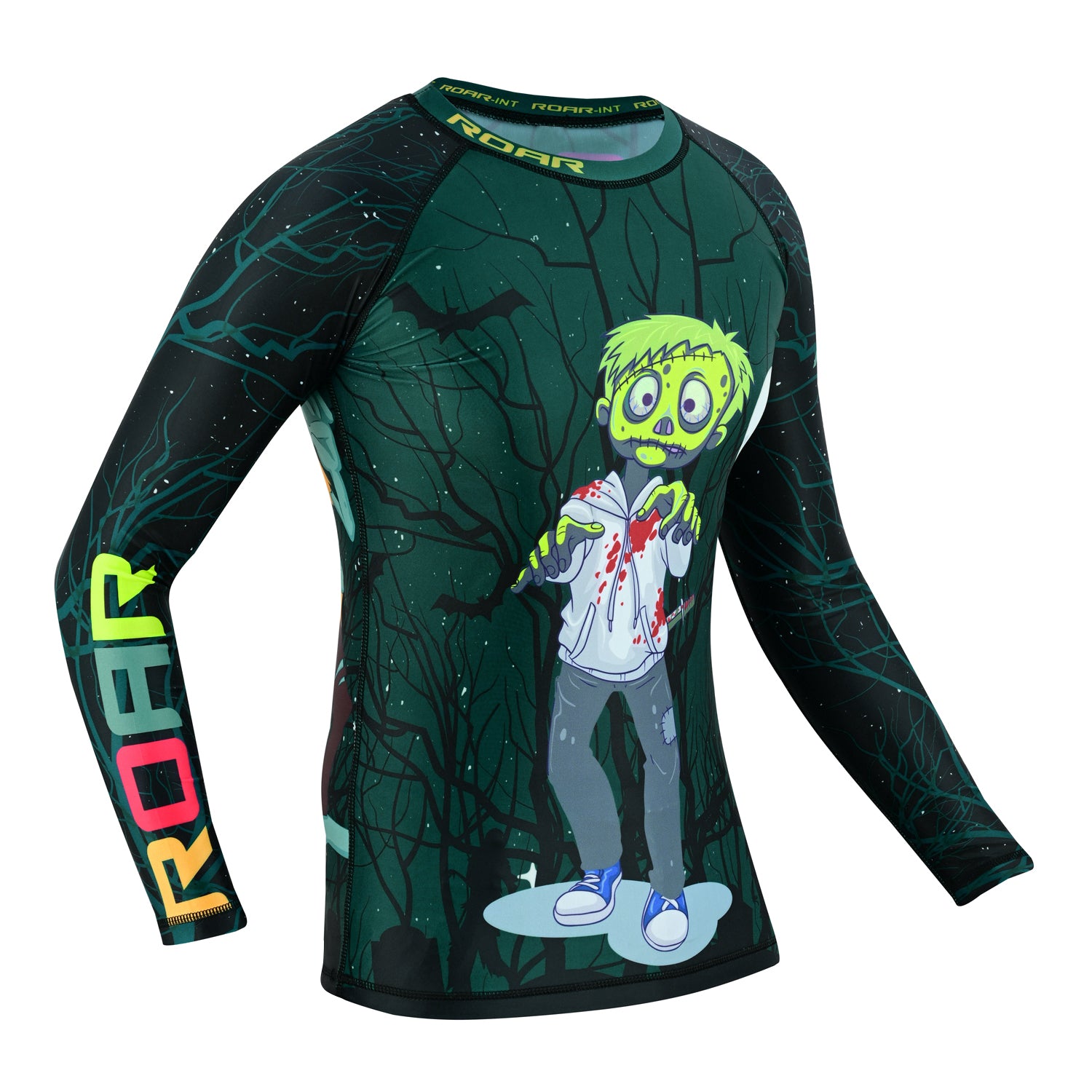 Kids MMA Rash Guard Zombie - Roar-int