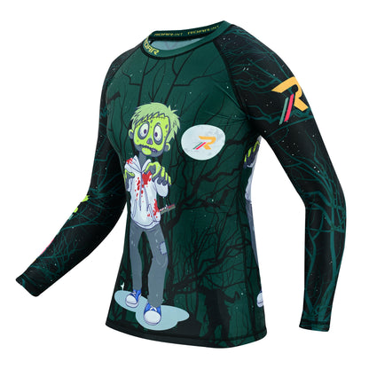 Kids MMA Rash Guard Zombie - Roar-int