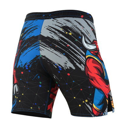 ROAR Kids MMA Shorts & Rashguard Cage Athletic Grappling Muay Thai Trunk Shorts