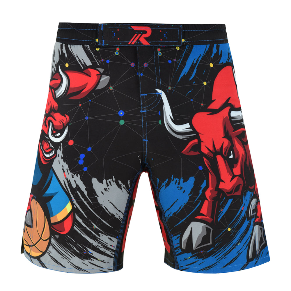 ROAR Kids MMA Shorts & Rashguard Cage Athletic Grappling Muay Thai Trunk Shorts