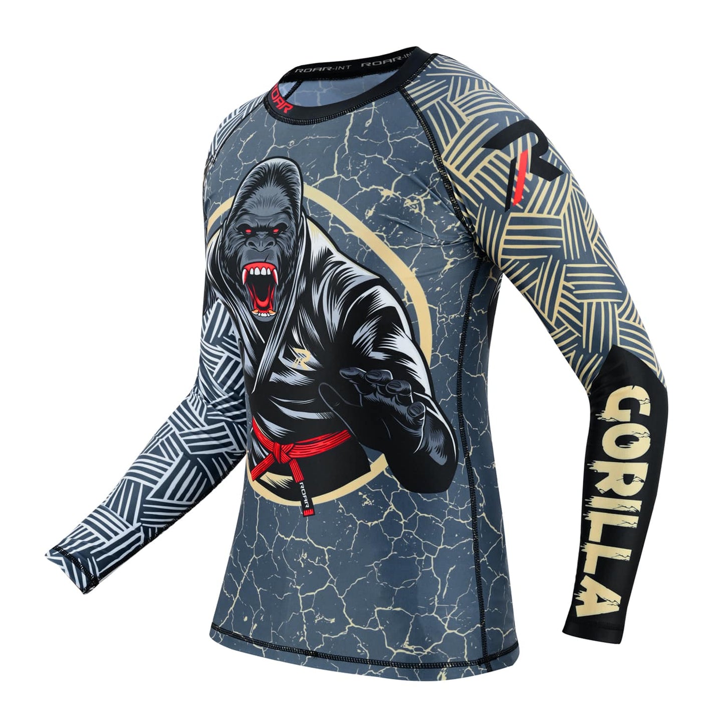 Kids MMA Rash Guard Gorilla - Roar-int