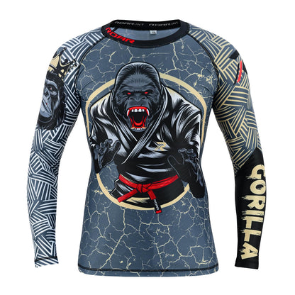 Kids MMA Rash Guard Gorilla - Roar-int