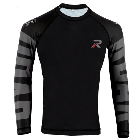 Roar MMA Rash Guard BJJ Dragon Long Sleeve Compression Fight Gear Shirt No Gi - Roar-int