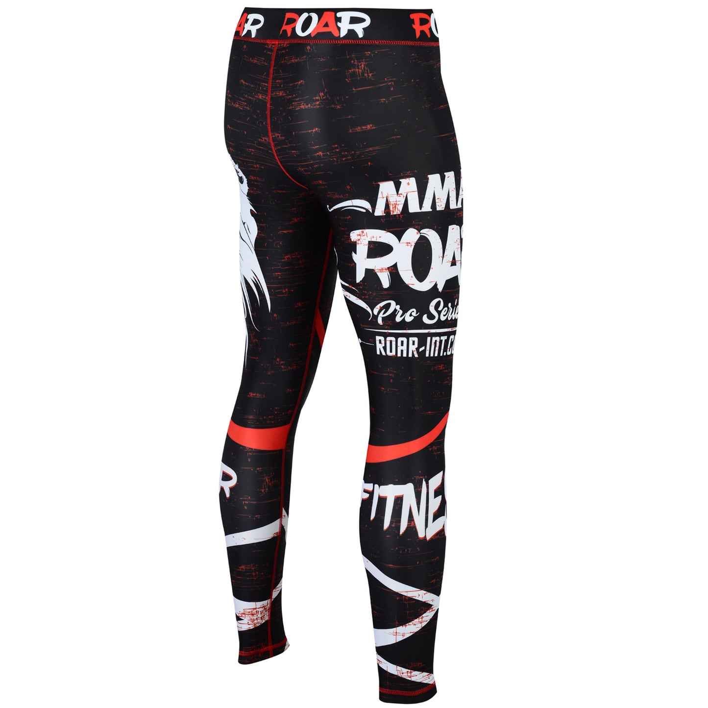 ROAR MMA BJJ Leggings Base Layer Gym Workout No Gi Grappling Jiu Jitsu Spats - Roar-int