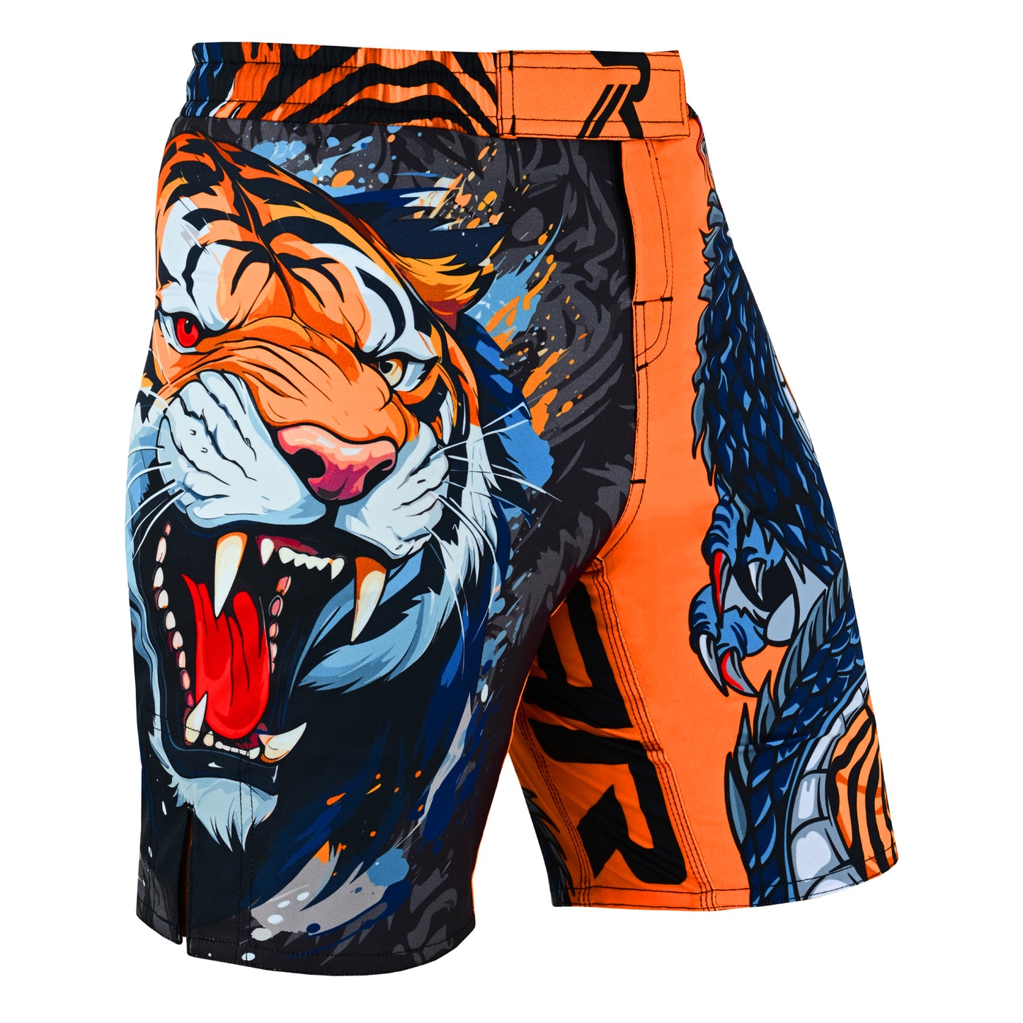 ROAR Kids MMA Shorts & Rash guard-Cage Athletic Grappling Muay Thai Trunk Shorts