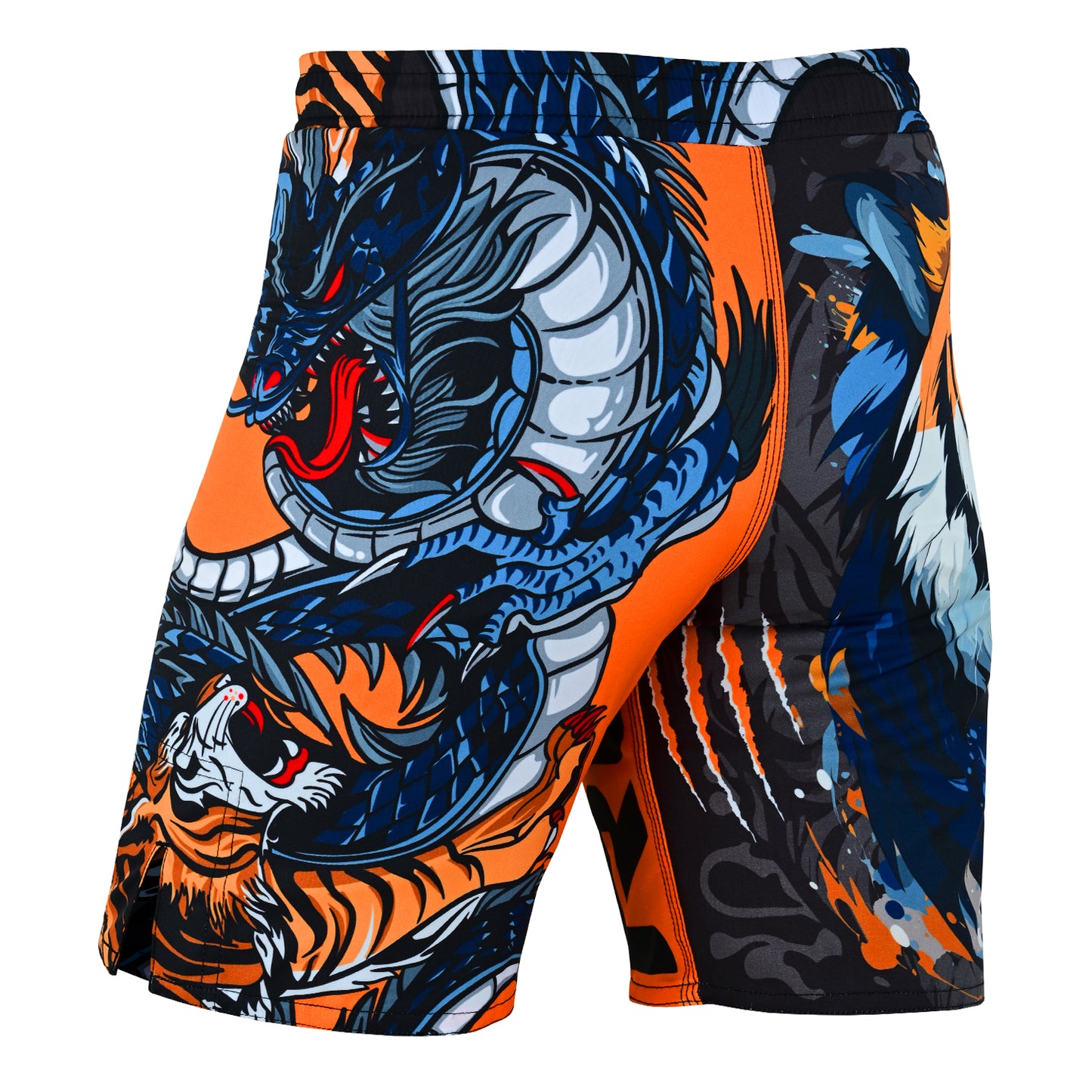 ROAR Kids MMA Shorts & Rash guard-Cage Athletic Grappling Muay Thai Trunk Shorts