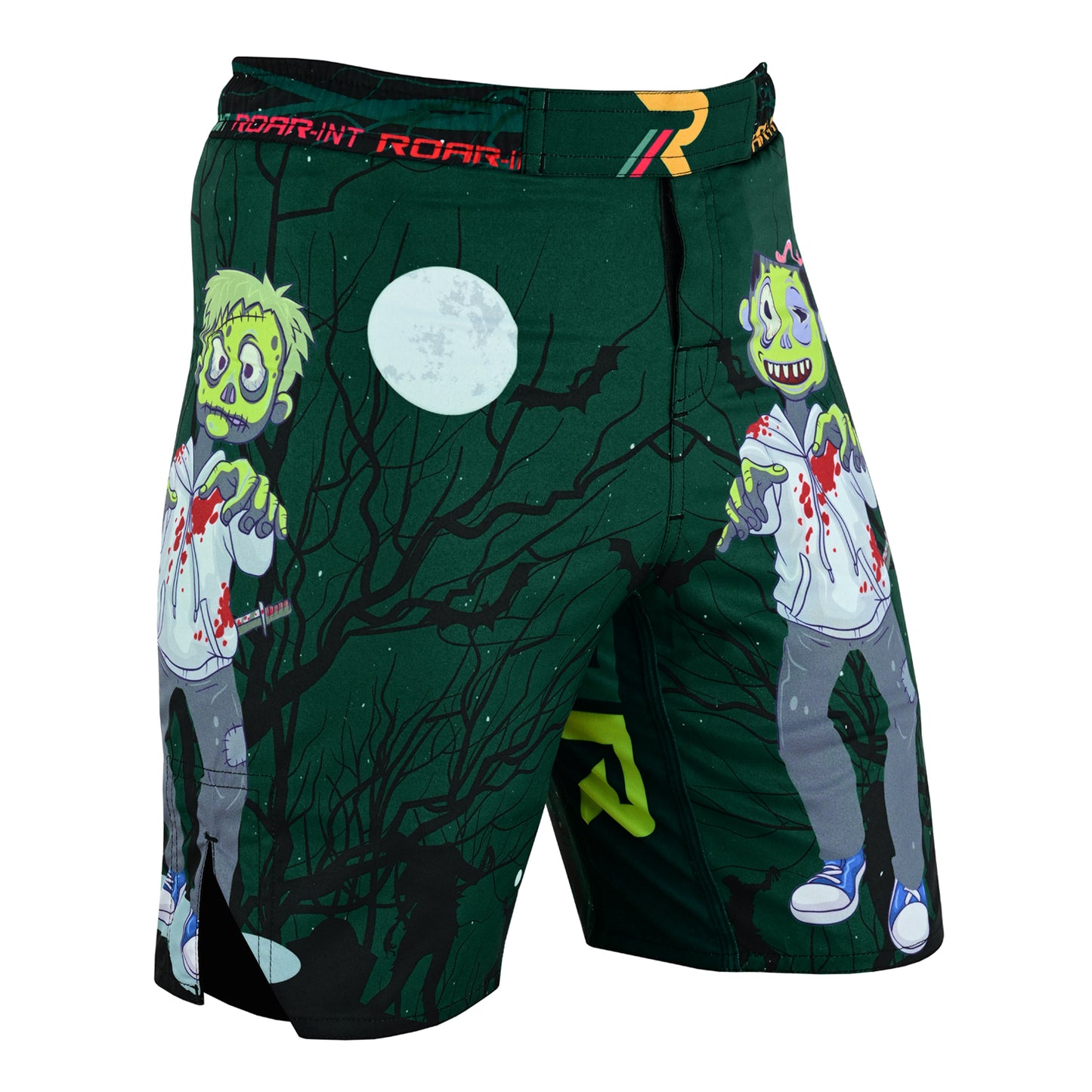 ROAR Kids MMA Shorts & Rashguard Cage Athletic Grappling Muay Thai Trunk Shorts