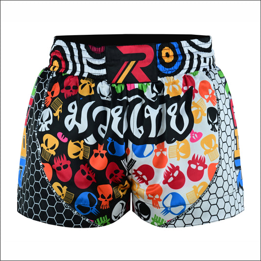 Kids MMA Muay Thai Black White - Roar-int