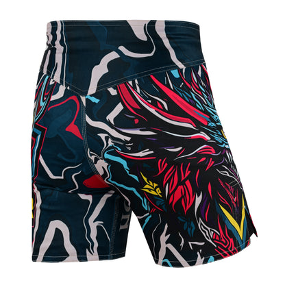 Roar Ladies MMA Shorts Dragon - Roar-int