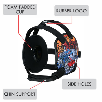 ROAR MMA Kids Cup Ear Guard Adjust Wrestling Protective MMA Headgear