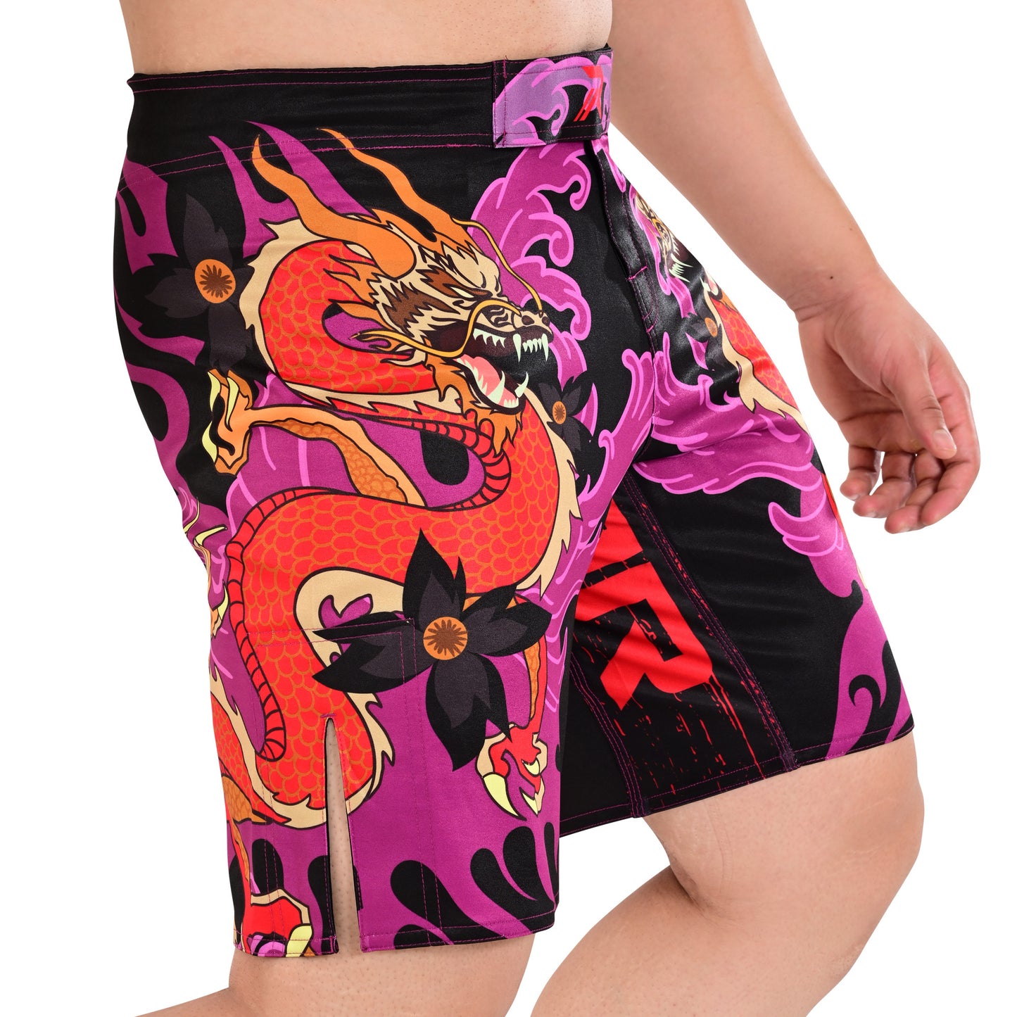 ROAR MMA Nogi Compression Grappling Bjj Fight Shorts with Pocket For Men