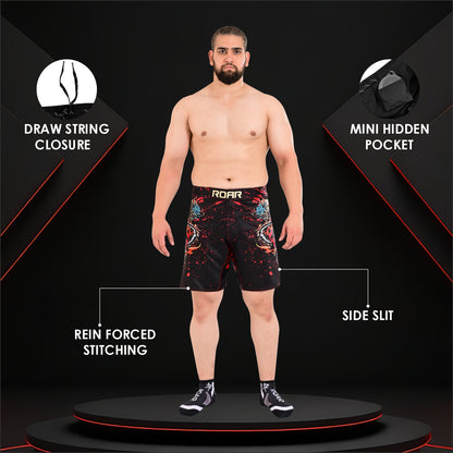 ROAR Kick Boxing MMA Cage Fight Short