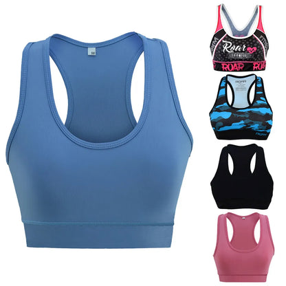 MMA Sports Bra Workout Training Gym Athletic Sports Bra Protective Wear - Roar-int