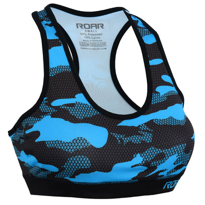 MMA Sports Bra Workout Training Gym Athletic Sports Bra Protective Wear - Roar-int