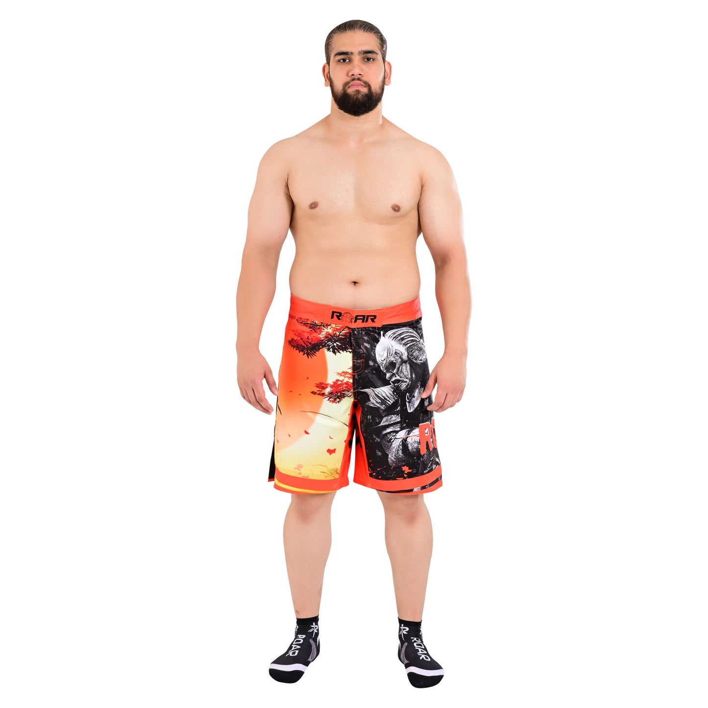 Roar Bjj Nogi Compression Grappling fight Workout Sublimated Shorts With Pocket For Men