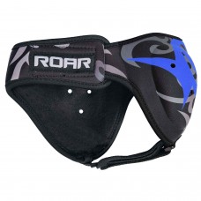ROAR BJJ Wrestling Ear Guard MMA Grappling Headgear Multi-Sport Soft Shell Protective Headgear Sparring Helmet (Eagle-Blue)